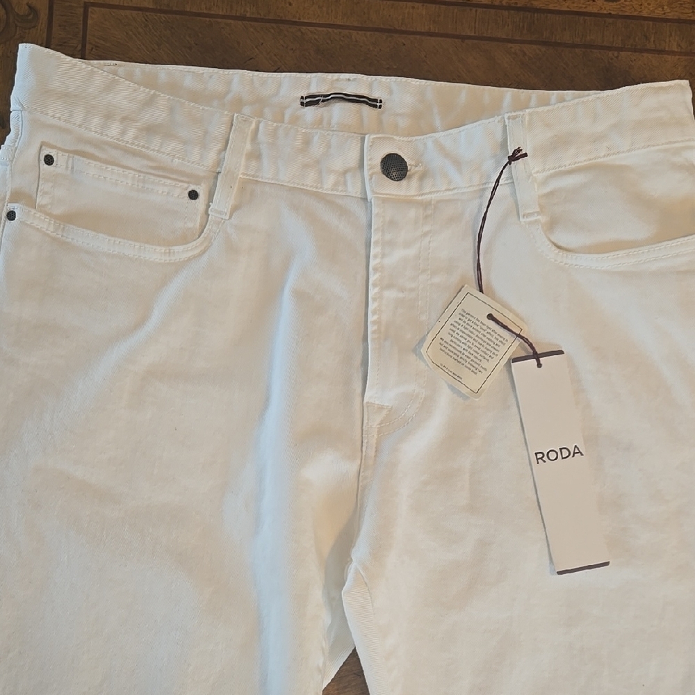 RODA White Men's Jeans